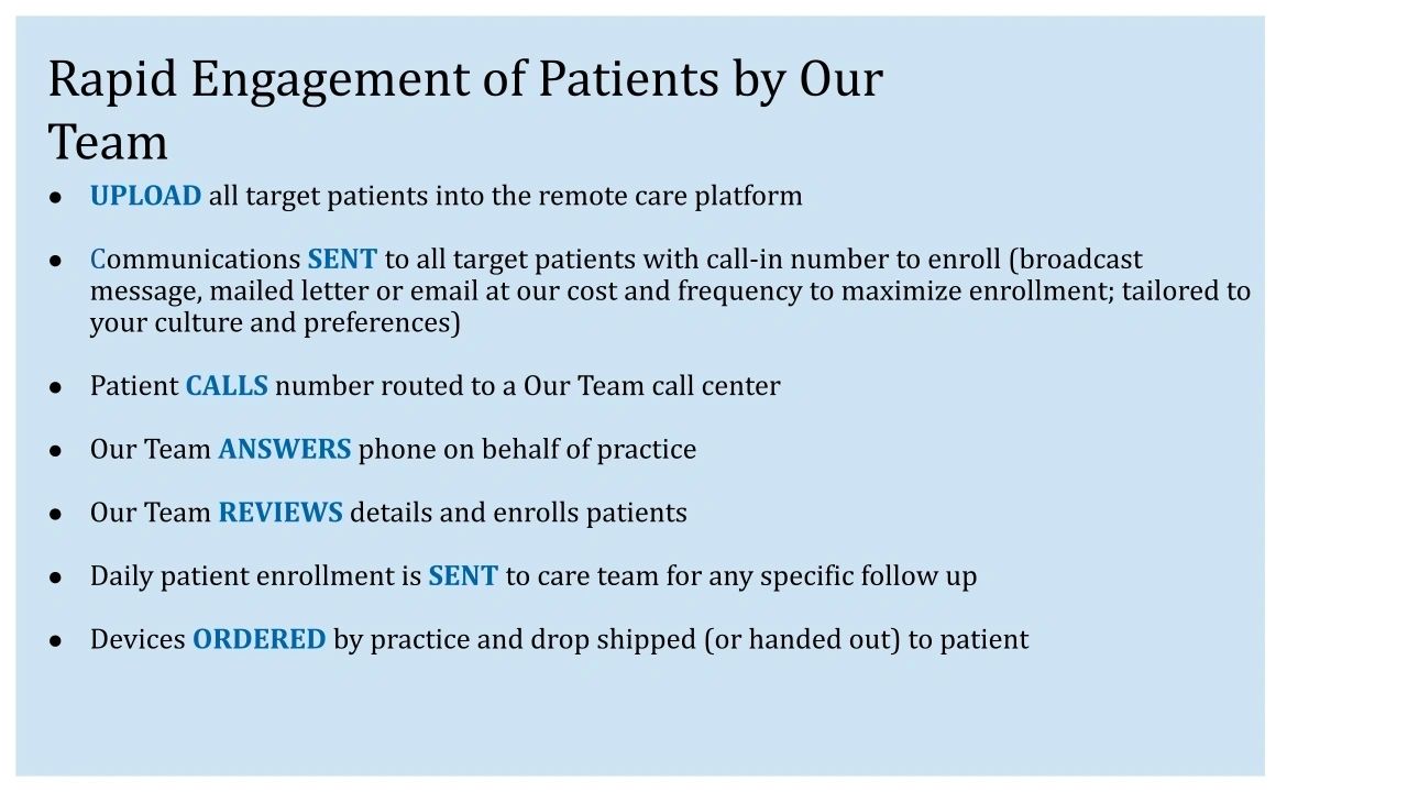 Rapid Engagement